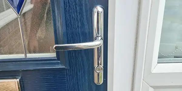 Ultion lock fitted composite door